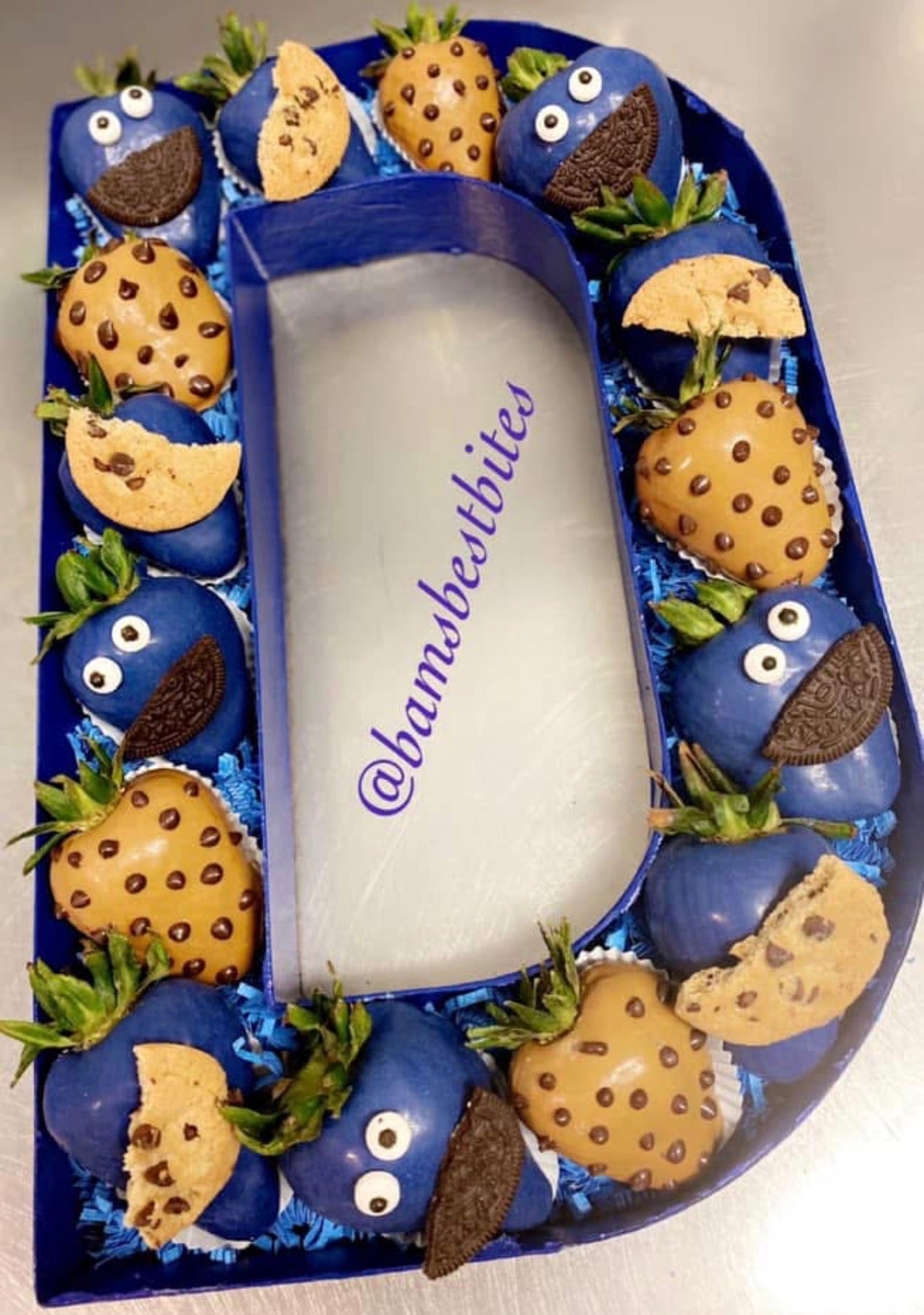 Strawberry Letter Arrangement