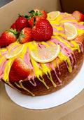 Strawberry Lemon Bundt Cake