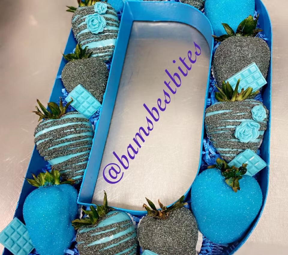 Letter Berry Platter